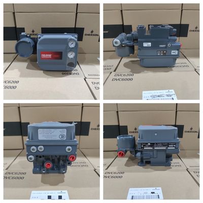 วาล์วควบคุมแบบดิจิตอลแบบนิวแมติกของจีนพร้อมตัวกำหนดตำแหน่งวาล์ว Fisher DVC6200 พร้อมตัวควบคุมตัวกรอง 67CFR