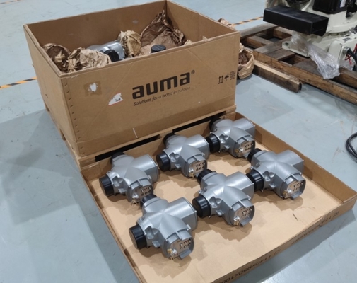 แอคชูเอเตอร์วาล์วไฟฟ้า AUMA SQ และ SQR SQREx พร้อม AC AM Auma Controls สำหรับวาล์วควบคุมมุมความดันสูงของจีน