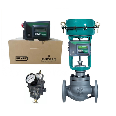 เครื่องกําหนดตําแหน่งเครื่องกํากับวาล์วดัดเพนูเมติกอุณหภูมิสูง Fisher DVC2000