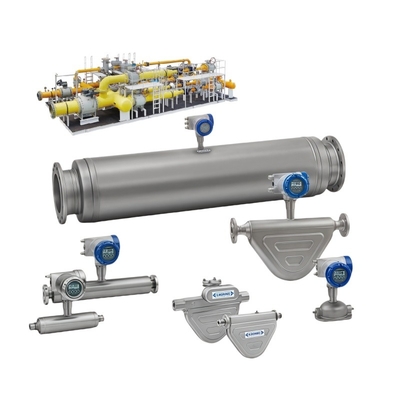 เครื่องวัดการไหลแบบมวล Coriolis ของ Krohne OPTIMASS 1400 2400 6400 สำหรับควบคุมกระบวนการอุตสาหกรรม, เครื่องวัดอัตราการไหลสำหรับ น้ำมัน ก๊าซ เคมี