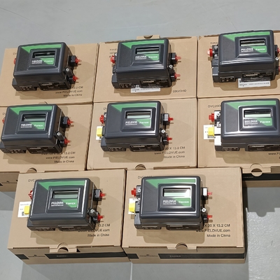 วาล์วควบคุมแบบสมดุลแรงดันนำร่องกรงใหม่เอี่ยม แบบที่นั่งเดี่ยว Fisher DVC2000 DVC6200 ตัวควบคุมวาล์วดิจิทัล