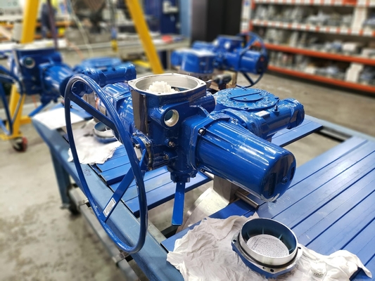 Flowserve Limitorque แอคชูเอเตอร์วาล์วไฟฟ้า MX QX Series ที่กำหนดเองในประเทศจีน สำหรับวาล์วอุตสาหกรรมแบบหลายรอบและแบบหมุน 90 องศา ควบคุมการไหล
