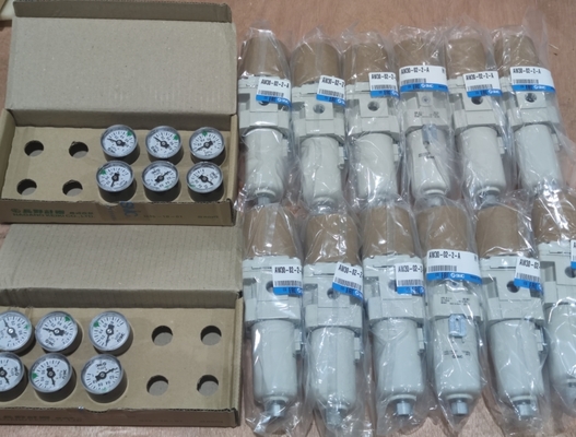 วาล์วควบคุมแบบบอลวาล์วของจีน พร้อม DVC6200 HC PD AD Fisher Valve Positioner SMC AW30 Filter Regulator ในสต็อก