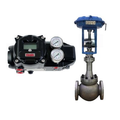 Tissin TS900 Smart Positioner กับวาล์วจีนสําหรับการควบคุมอุตสาหกรรม