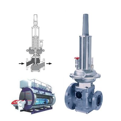 Emerson Fisher LS200 เครื่องปรับความดันที่ทํางานด้วยน้ํามันธรรมชาติอุตสาหกรรม