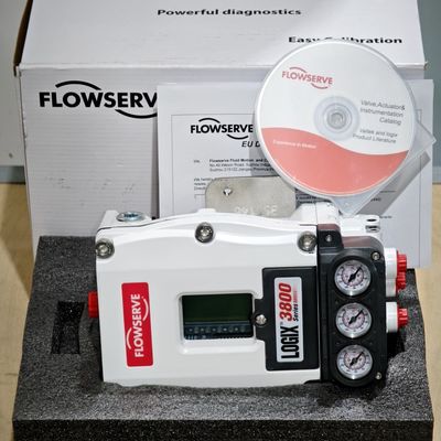 เครื่องควบคุมตำแหน่งวาล์วดิจิตอล Industrial Flowserve Logix 3821-34EA-D43L ที่ปรับแต่ง