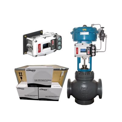 เครื่องควบคุมตำแหน่งวาล์วดิจิตอล Industrial Flowserve Logix 3821-34EA-D43L ที่ปรับแต่ง