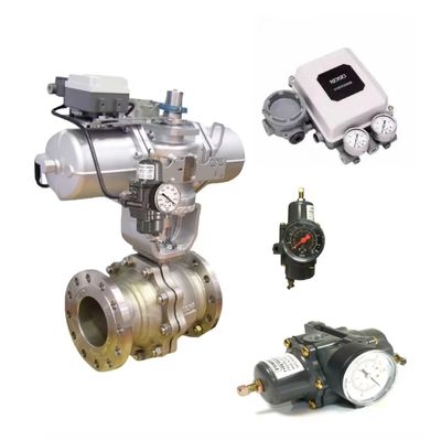 วาล์วควบคุมของจีนด้วย KTM PNEUMATIC ACTUATORS AW AWN และ KOSO EPA800 EPB 800 EPC800 วัลล์ววางตําแหน่งและ Fisher 67cfr กําหนดการกรอง