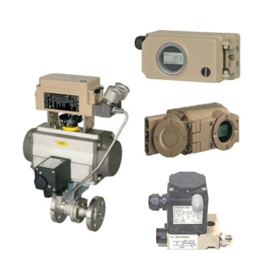 วาล์วควบคุมลูกบอลแบบนิวเมติกของจีน พร้อม Samson 3730 3731 Valve Positioner และโซลินอยด์วาล์ว 3963