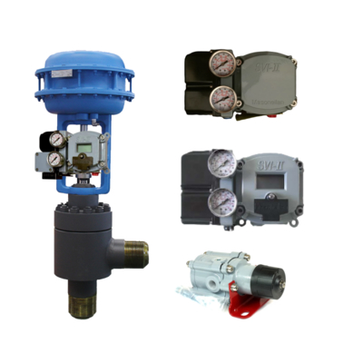 เครื่องควบคุมตำแหน่งวาล์วอัจฉริยะ Masoneilan SVI2 พร้อมวาล์วจากประเทศจีน