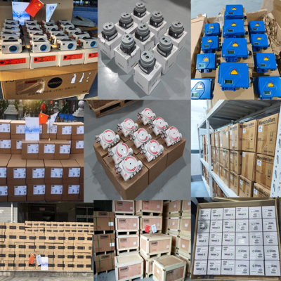 ตัวควบคุมตำแหน่งวาล์วดิจิตอล Fisher Gulde HART Electro Pneumatic 3800SA Emerson พร้อมวาล์วควบคุมของจีนและตัวควบคุมตัวกรอง Asco