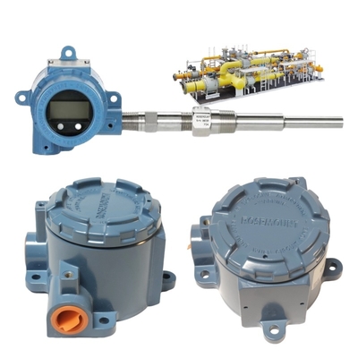 Emerson Rosemount 644 DIN รถไฟฟ้าส่งอุณหภูมิ HART สําหรับปิโตรเคมี