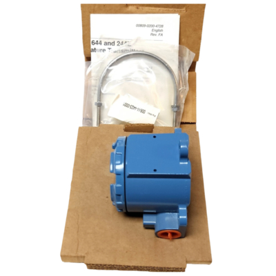Emerson Rosemount 644 DIN รถไฟฟ้าส่งอุณหภูมิ HART สําหรับปิโตรเคมี