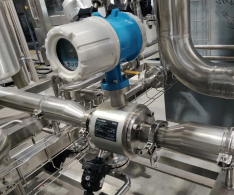 E+H น้ําเหลว ดิจิตอล Flowmeter Endress Hauser อุตสาหกรรม Electromagnetic Flowmeters จําหน่าย