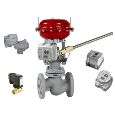 NELES Original Pneumatic Control Valve Spare Parts Mesto ND9000/7000 เครื่องวางตําแหน่งและเครื่องพัดลมพัดลม Burkert จําหน่ายสินค้า