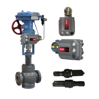 วาล์วควบคุมลมของจีน Fisher FIELDVUE DVC6200F ตัวควบคุม/ตำแหน่งวาล์ว อุณหภูมิต่ำ -52 ℃ Norgren B68G REGULATOR