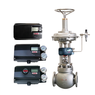 ผู้จําหน่ายสินค้า Tissin TS800 TS805 เครื่องวางตําแหน่งวาล์วสมาร์ท อินเทลเลนท์ 4-20mA การควบคุม วาล์วควบคุมปนูเมติก