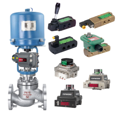 ตัวควบคุมและตัววางตำแหน่งวาล์วดิจิตอล Emerson Fisher FIELDVUE DVC6200 SIS และสวิตช์จำกัด Topworx ASCO Solenoid Valve