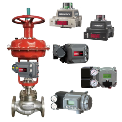 ตัวควบคุมและตัววางตำแหน่งวาล์วดิจิตอล Emerson Fisher FIELDVUE DVC6200 SIS และสวิตช์จำกัด Topworx ASCO Solenoid Valve
