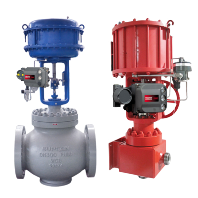 ตัวควบคุมและตัววางตำแหน่งวาล์วดิจิตอล Emerson Fisher FIELDVUE DVC6200 SIS และสวิตช์จำกัด Topworx ASCO Solenoid Valve