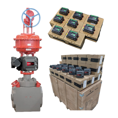 Fisher DVC6200 DVC6200PD Positioner Single หรือ Double-acting With Chinese Control Valve ความแม่นยําสูงสําหรับการควบคุมกระบวนการ