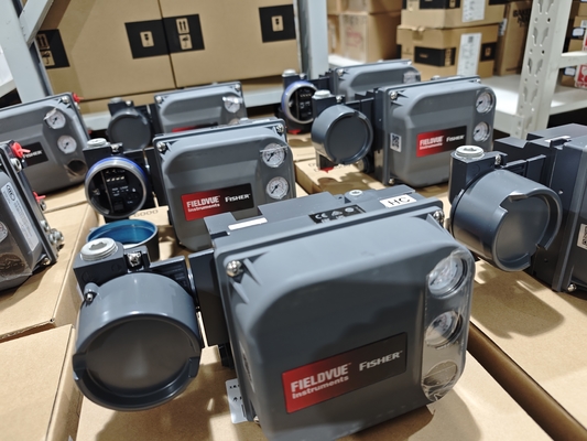 Fisher DVC6200HC DVC2000 2625 3582I DVC6200AD เครื่องวางตําแหน่งวาล์วการกระทําคู่ โครงสร้างควบคุมสภาพใหม่
