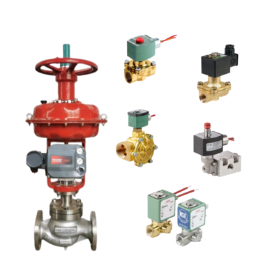 Emerson ASCO Solenoid Valve กับ Fisher DVC6200 Double Acting กับ Feedback เครื่องควบคุมวาล์วดิจิตอล Positioner กับวาล์วควบคุมจีน