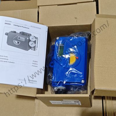 ตัวควบคุมวาล์วโปรโตคอล HART ดั้งเดิม Foxboro Pneumatic Control Valve SRD991 Intelligent Valve Positioner