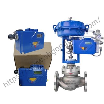 ตัวควบคุมวาล์วโปรโตคอล HART ดั้งเดิม Foxboro Pneumatic Control Valve SRD991 Intelligent Valve Positioner