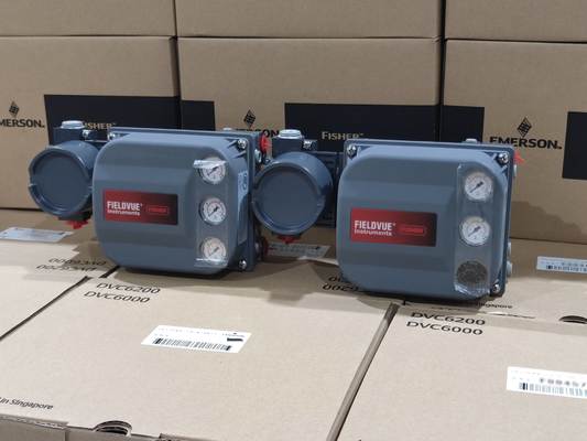 ตัวควบคุมตำแหน่งวาล์ว Emerson Fisher DVC6200 AD PD แบบทำงานทางเดียวและสองทาง พร้อมข้อเสนอแนะ