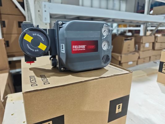 ตัวควบคุมตำแหน่งวาล์ว Emerson Fisher DVC6200 AD PD แบบทำงานทางเดียวและสองทาง พร้อมข้อเสนอแนะ