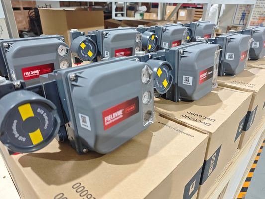 ตัวควบคุมตำแหน่งวาล์ว Emerson Fisher DVC6200 AD PD แบบทำงานทางเดียวและสองทาง พร้อมข้อเสนอแนะ