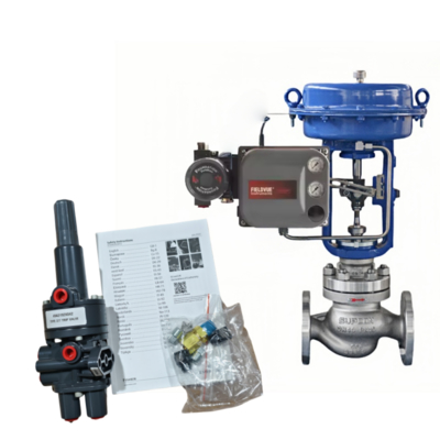 วาล์วทริปนิวเมติก Fisher 377 สำหรับระบบปิดฉุกเฉิน