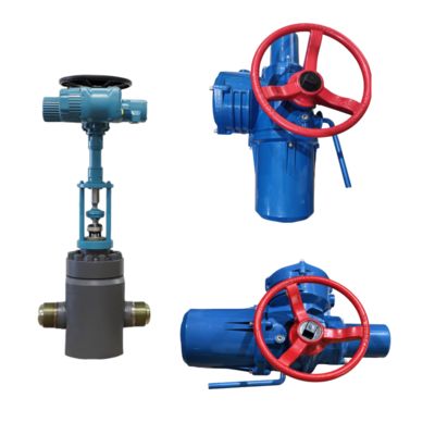 แอคชูเอเตอร์ไฟฟ้า Peckwomy พร้อมโปรโตคอล HART แรงบิด 30–3000 Nm