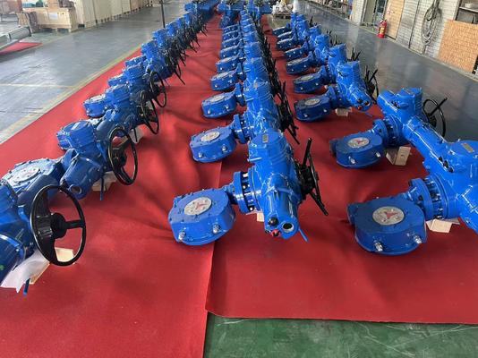 แอคชูเอเตอร์ไฟฟ้า Peckwomy พร้อมโปรโตคอล HART แรงบิด 30–3000 Nm