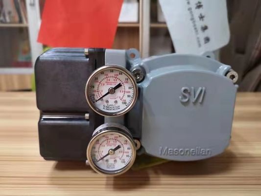 วาล์วควบคุมแบบ Globe Masoneilan SVI2 Series พร้อม Positioner ขนาด 3/4-8 นิ้ว