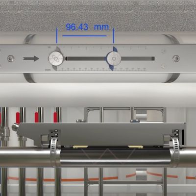 เครื่องวัดอัตราการไหลแบบอัลตราโซนิกชนิดหนีบภายนอก Krohne Optisonic 6300 สำหรับของเหลว