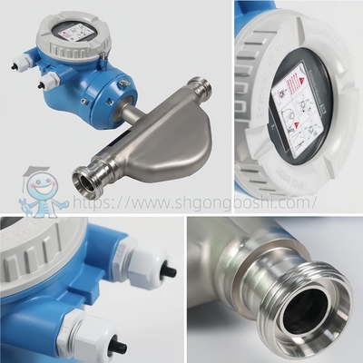 เครื่องวัดอัตราการไหลแบบสุขาภิบาล E+H Proline Promag P 300 P 500 Endress Hauser Food Grade Electromagnetic Flow Meter