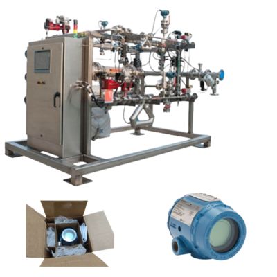 เครื่องวัดกระแสมวลที่มีความน่าเชื่อถือสูงและความชื้นสัมพัทธ์ภายในบริเวณ ≤ 85% Rosmeount 3144P/3051C