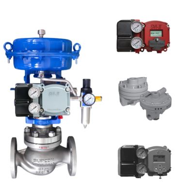 วาล์วควบคุมนิวเมติกใหม่ และ Masoneilan Pneumatic Positioner SVI2/SVI1000 และอะไหล่วาล์วอื่นๆ บูสเตอร์ BR200/BR400