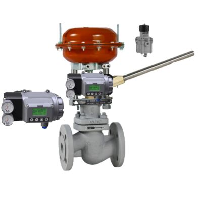วาล์วควบคุมนิวเมติกใหม่ และ Masoneilan Pneumatic Positioner SVI2/SVI1000 และอะไหล่วาล์วอื่นๆ บูสเตอร์ BR200/BR400