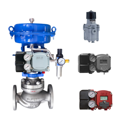 การส่งลม 280 SLPM 30psi MASONEILAN SVI2/SVI1000/SVI3 ตัวปรับตำแหน่งวาล์วดิจิตอลและตัวควบคุม 78-40