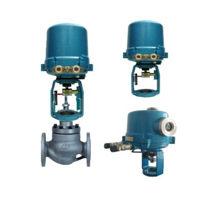 วาล์วลูกกลองควบคุมจีนที่มี KOSO 371LSB 361LSC Original Valve Electric Actuator