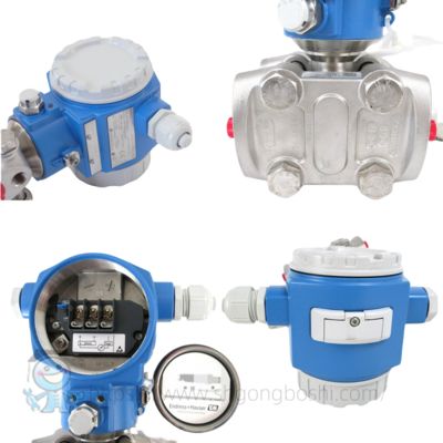 E+H Deltabar PMD75 เครื่องส่งสัญญาณความดันแตกต่างสำหรับการวัดของเหลวและก๊าซ Endress Hauser เซ็นเซอร์โลหะแบบ Piezoresistive