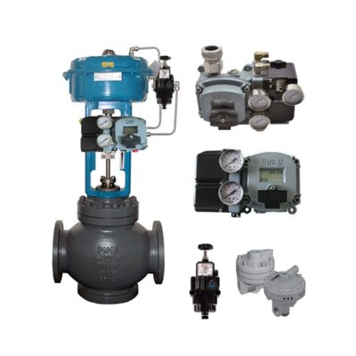 ตัวควบคุมตำแหน่งวาล์วดิจิตอล Masoneilan SVI2 วาล์วควบคุม 3/4-8" แบบนิวเมติก