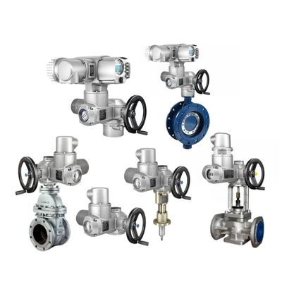 แอคชูเอเตอร์วาล์วไฟฟ้า AUMA SA+GS พร้อมเกียร์บ็อกซ์ แรงบิด 34-13500Nm