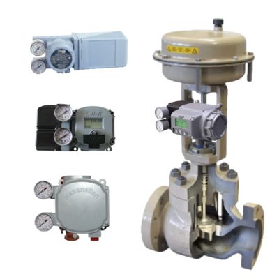 ตัวควบคุมตำแหน่งวาล์ว Masoneilan SVI2 HART 4-20mA ป้องกันการระเบิด