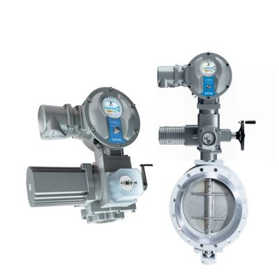 SIPOS 7 เครื่องดําเนินวาล์วไฟฟ้า 10-4000 Nm ทอร์ค IP67 IP68
