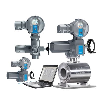 SIPOS 7 เครื่องดําเนินวาล์วไฟฟ้า 10-4000 Nm ทอร์ค IP67 IP68
