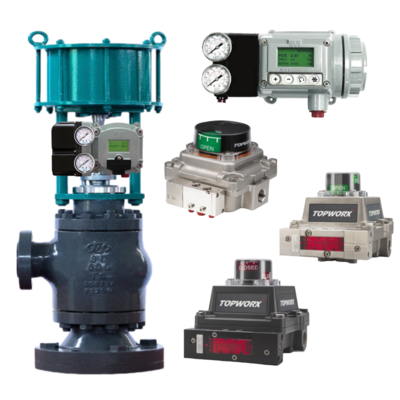 TopWorx TXP-M21GNMM NAMUR Shaft Flame Proof Valve Positioner